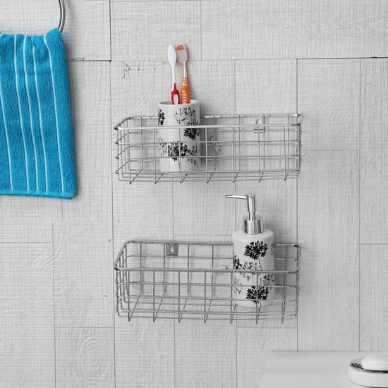 Burlington Wall-Mounted Shower Caddy- Set Of 2 Pcs.