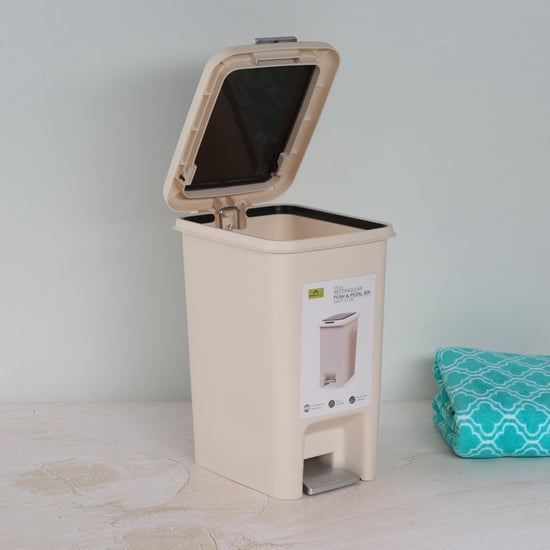 Sedona Plastic Push and Pedal Bin