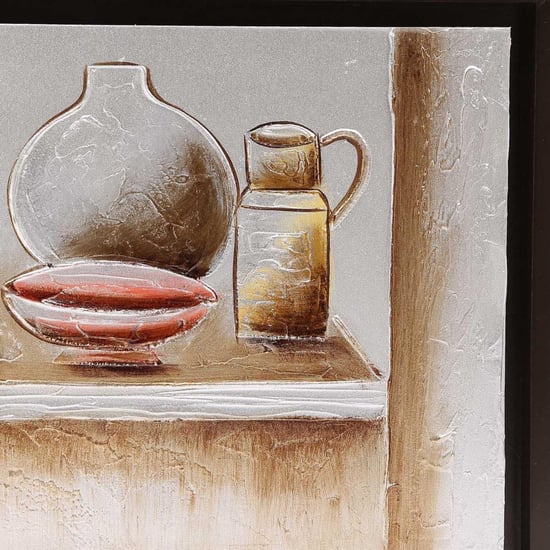 Artistry Earthen Pot Painting Picture Frame