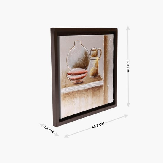 Artistry Earthen Pot Painting Picture Frame