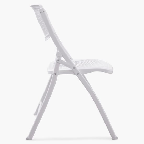 Mesh Folding Chair - White