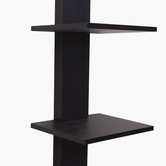 Agnes 4-Tier Cantilevered Wall Shelf - Wenge