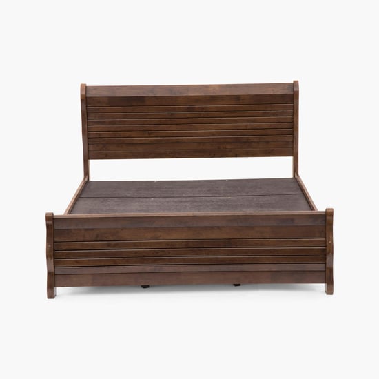 Fern Queen Bed - Brown
