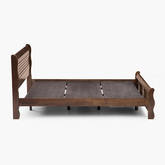 Fern Queen Bed - Brown