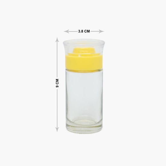 Pamolive Solid  Toothpick Holder - Glass -170ml -Toothpick Holder 3.8 cm  L x 3.8 cm  W x 9 cm  H -Transparent