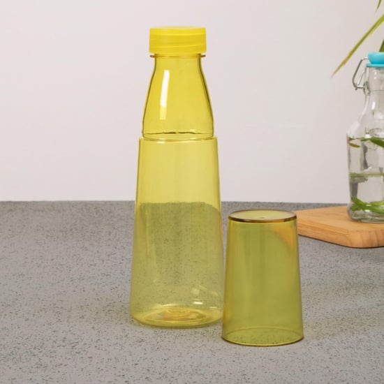 Atlantis Syria Yellow Bottle With Tumbler - 670 ml