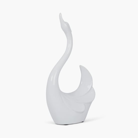 Vitara Textured Abstract Swan With Raised Head