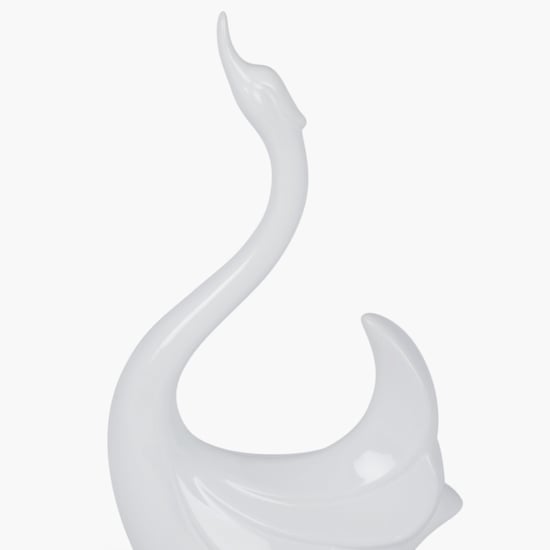 Vitara Textured Abstract Swan With Raised Head