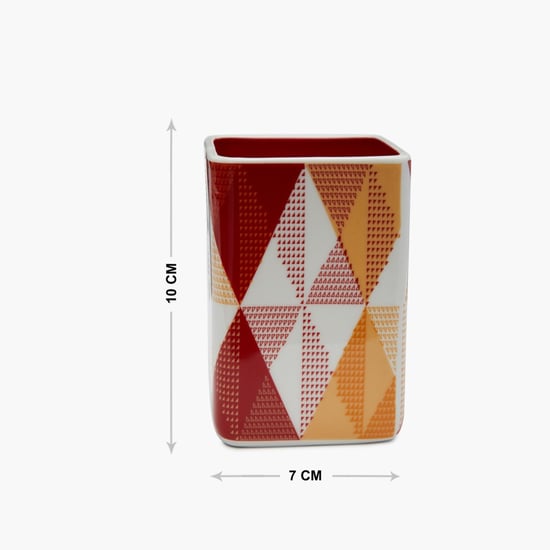 Hudson Diamonds Printed Ceramic Square Tumbler