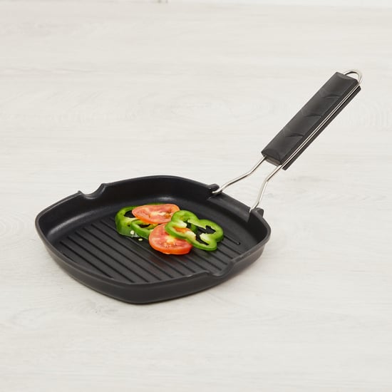 Medleys Aluminium Non-Stick Foldable Grill Pan