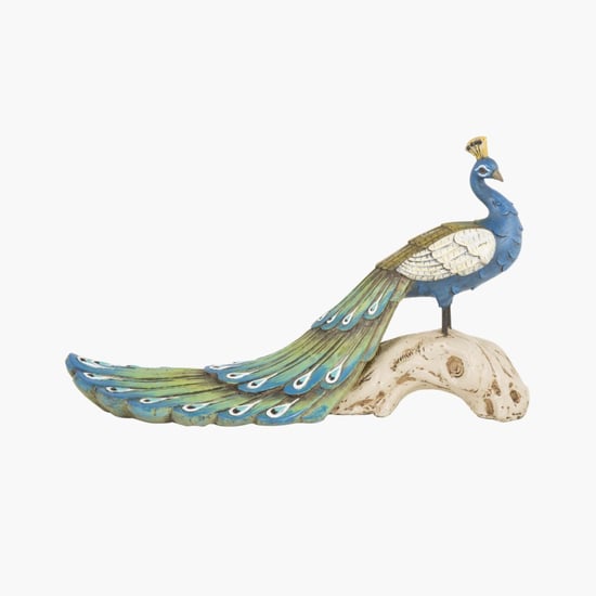 Splendid Warner Resting Peacock Table Accent
