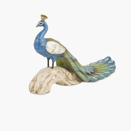 Splendid Warner Resting Peacock Table Accent