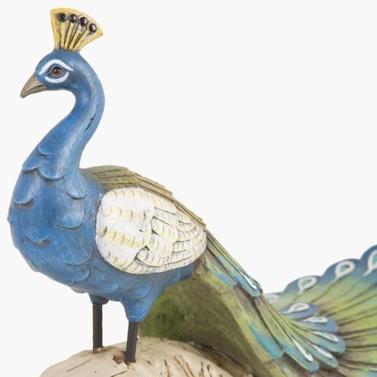 Splendid Warner Resting Peacock Table Accent