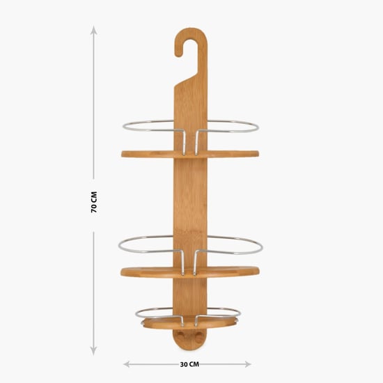 Hudson Duncan Bamboo Shower Caddy