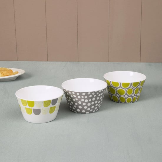 Hypo Tropical Jungle Bowl Set Of 3Pcs