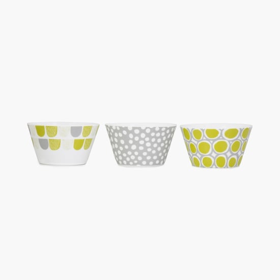 Hypo Tropical Jungle Bowl Set Of 3Pcs