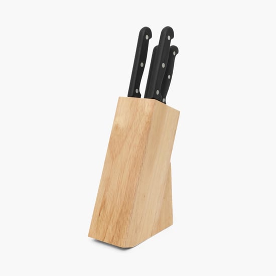 Truffles-Scheffield Solid Knife set - Stainless Steel -Black