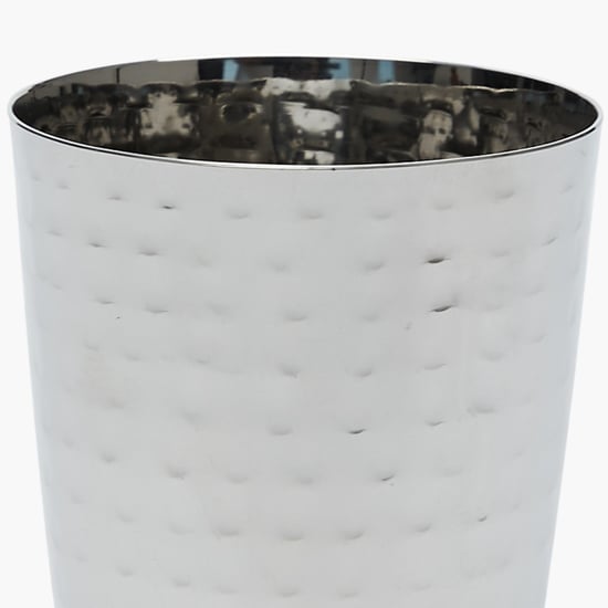 Blaze Set of 4 Stainless Steel Hammered Tumblers
