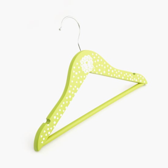 City Goes Wild Kids Wooden Hangers- Set of 5