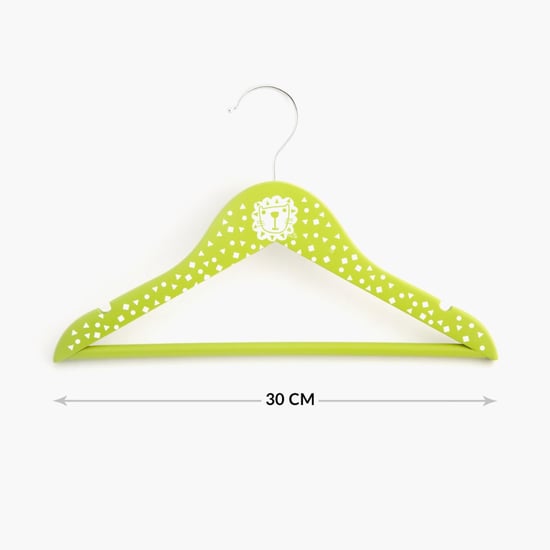 City Goes Wild Kids Wooden Hangers- Set of 5