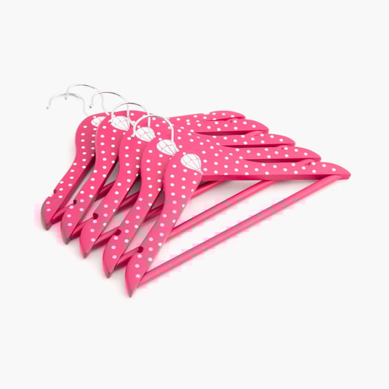 Fabulous 3 Kids Wooden Hangers - Set of 5