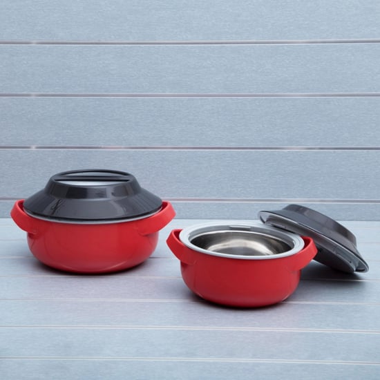 MILTON Microwow Casserole With Lid-Set Of 2 Pcs.