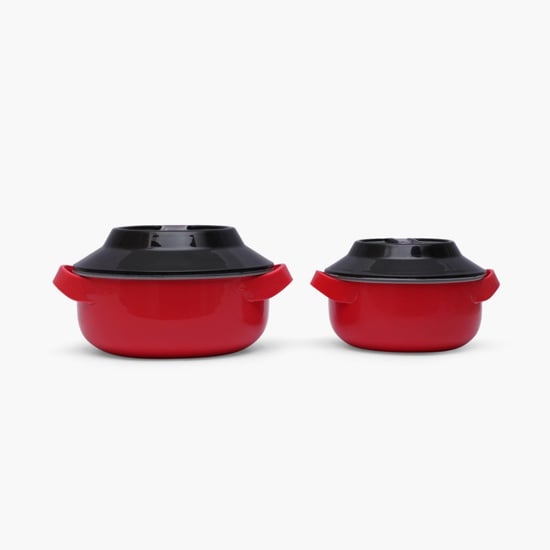 MILTON Microwow Casserole With Lid-Set Of 2 Pcs.