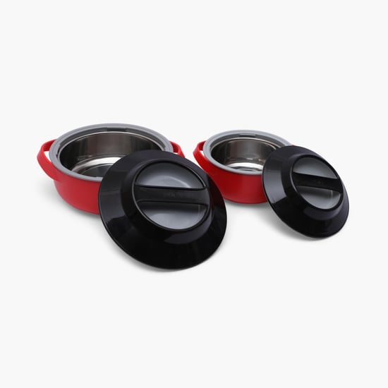 MILTON Microwow Casserole With Lid-Set Of 2 Pcs.