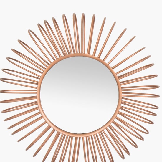 Photomontage Round Wall Decor Mirrors- Set Of 3 Pcs.