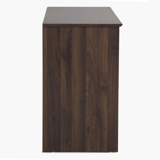 Lewis Credenza 2-Tier Book Shelf - Brown