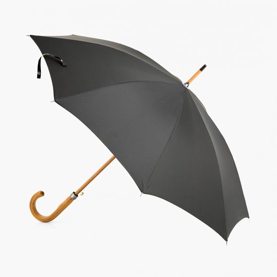 Canopy Solid Umbrella with Wooden Handle - 12.5 x 89 cm