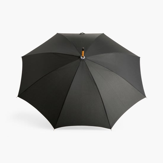 Canopy Solid Umbrella with Wooden Handle - 12.5 x 89 cm