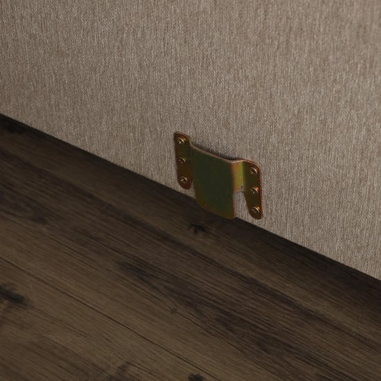 Helios Emily Melody Fabric 3-Seater Left Corner Sofa with Chaise - Beige