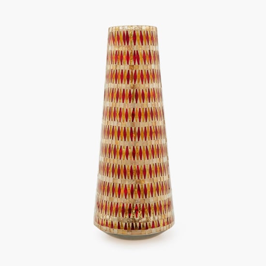 Maira Mosaic Geometric Big Taper Vase