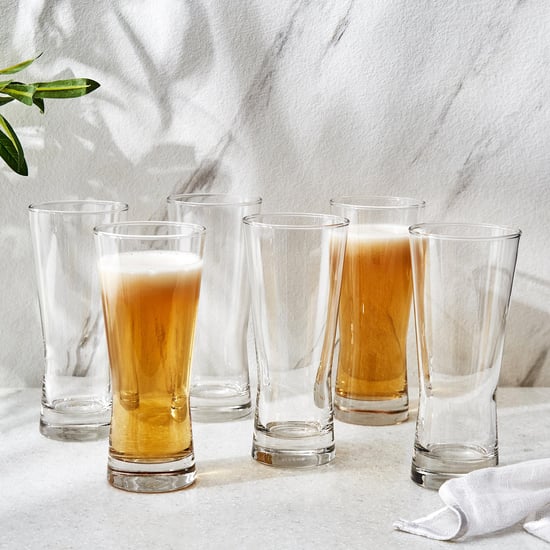 OCEAN Metropolitan Set of 6 Beer Glasses - 400ml