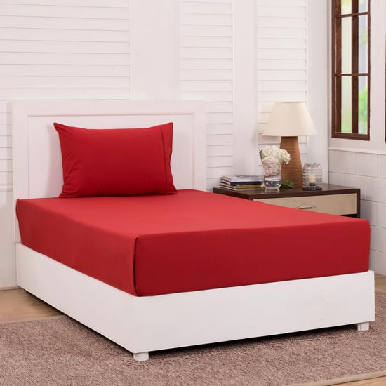 MASPAR Slumber Solid 2-Piece Single Bedding Set - 152 x 224 cm