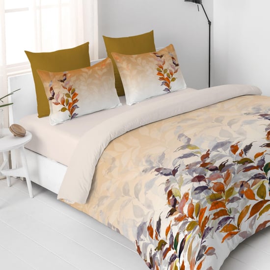 DDECOR Vista Printed Cotton Bedding Set - 3 Pcs.