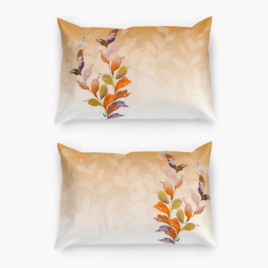 DDECOR Vista Printed Cotton Bedding Set - 3 Pcs.