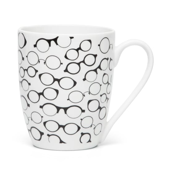Raisa Retro Glasses Bone China Mug
