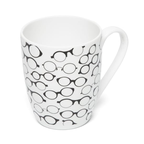 Raisa Retro Glasses Bone China Mug
