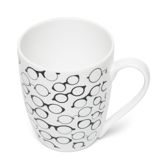 Raisa Retro Glasses Bone China Mug