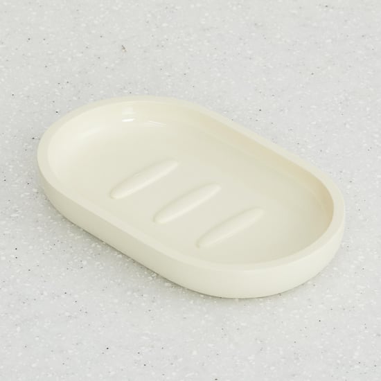 Marshmallow Polyresin Soap Dish Plate