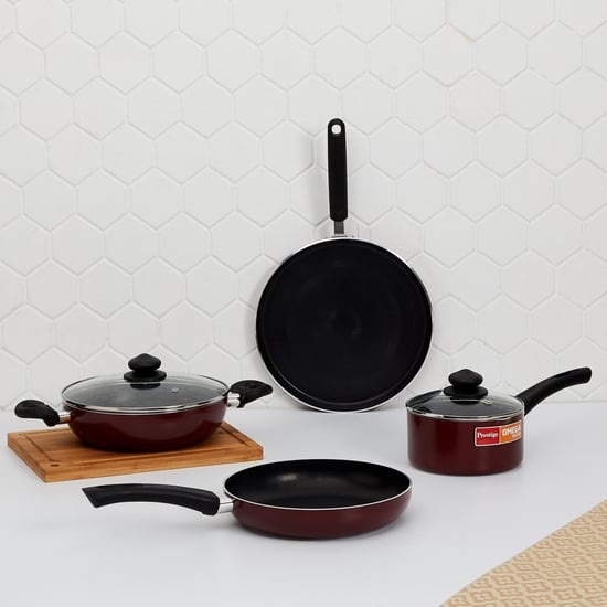 PRESTIGE Omega Deluxe 4-Piece Cookware Set