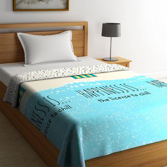 PORTICO NEW YORK Melenge Printed Single Comforter - 274 x 274 cm