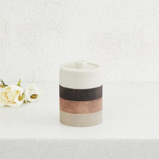 Marshmallow Polyresin Cotton Jar