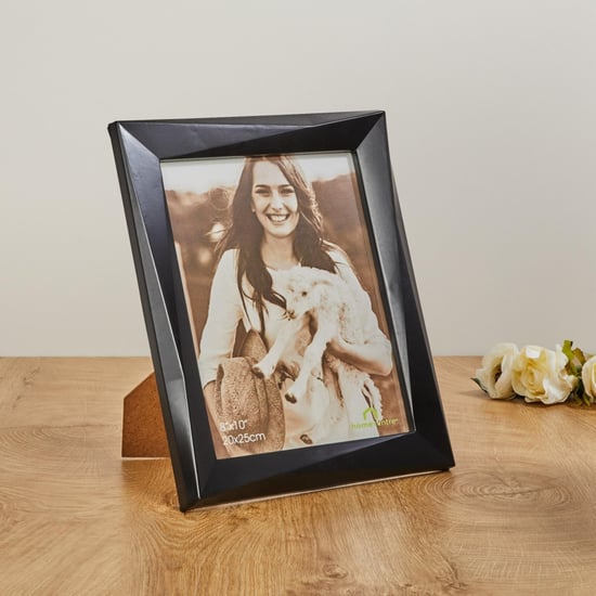 Adlin Single Plastic Photo Frame : 26 cm x 31 cm x 2.3 cm - Black