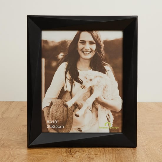 Adlin Single Plastic Photo Frame : 26 cm x 31 cm x 2.3 cm - Black