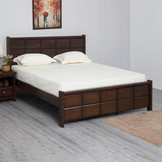 Cresta Queen Size Bed - Brown
