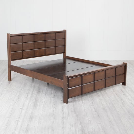 Cresta Queen Size Bed - Brown