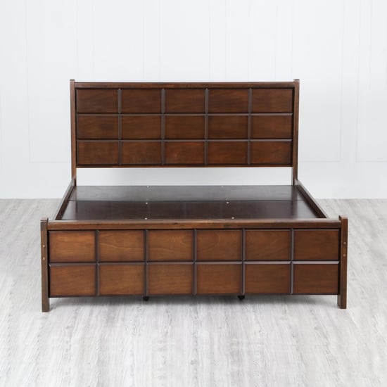 Cresta Queen Size Bed - Brown